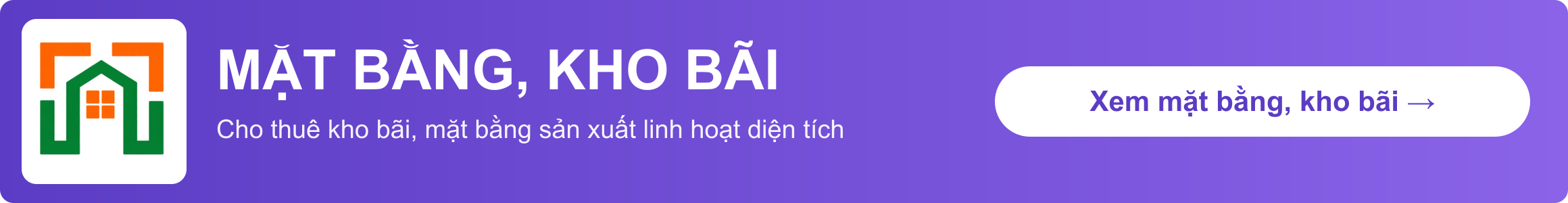 Cho thuê mặt bằng, kho bãi