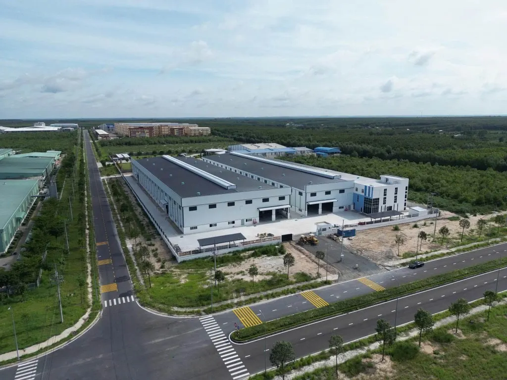 Cho thuê hoặc bán nhà xưởng 15.770m2 trong KCN Bình Phước